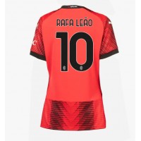 AC Milan Rafael Leao #10 Hemmatröja Kvinnor 2023-24 Korta ärmar